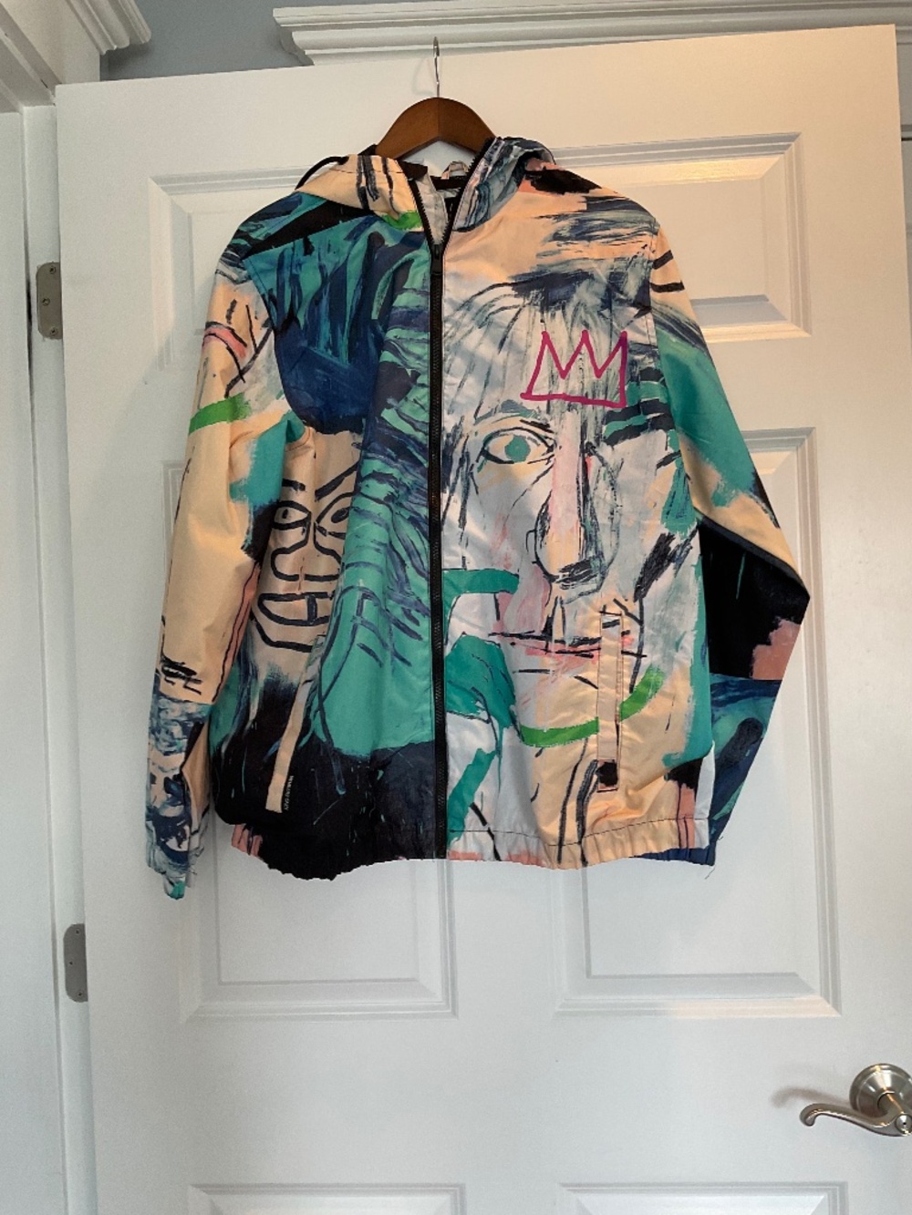 Basquiat Members only Jacket collaboration with Warhol